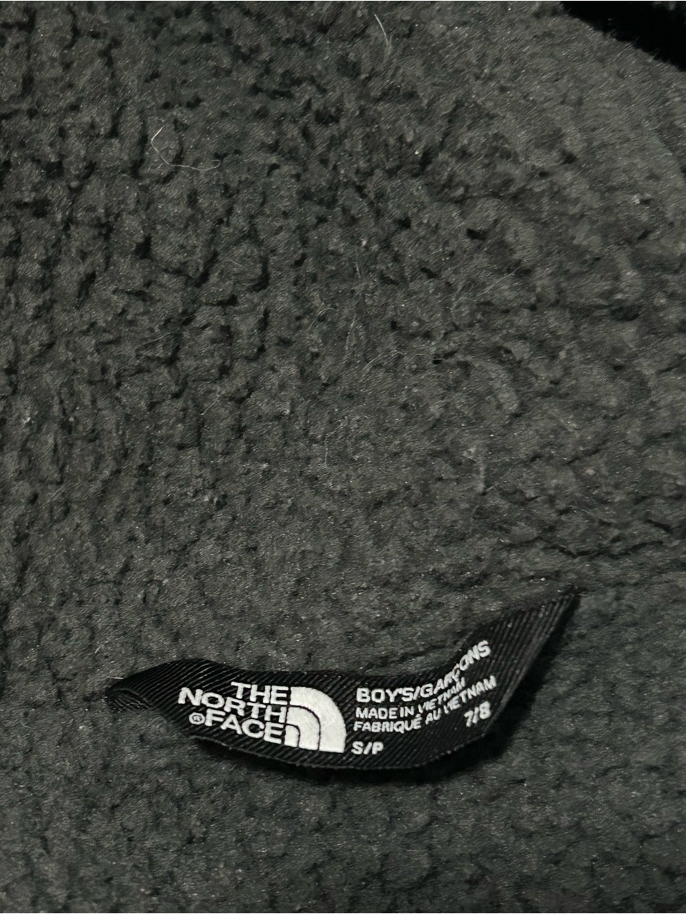 The North Face Kids Hooded Jacket Black Long Sleeves - Picture 6 of 6